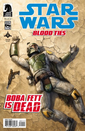Star Wars - Blood Ties - Boba Fett is Dead#1 (obálka Chris Scalf)